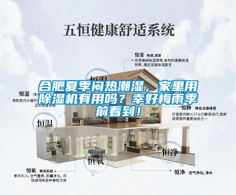 合肥夏季悶熱潮濕，家里用除濕機(jī)有用嗎？幸好梅雨季前看到！