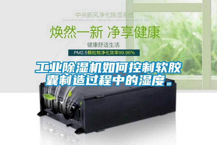 工業除濕機如何控制軟膠囊制造過程中的濕度。