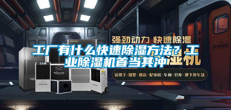 工廠有什么快速除濕方法？工業除濕機首當其沖