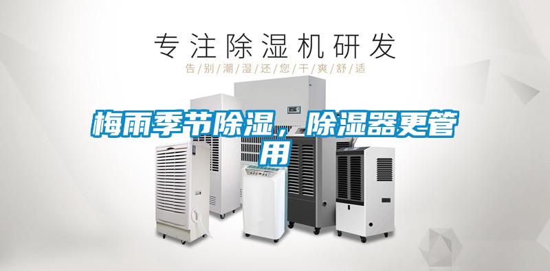 梅雨季節除濕，除濕器更管用