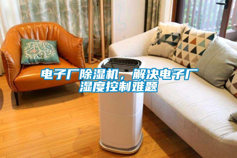 電子廠除濕機(jī)，解決電子廠濕度控制難題