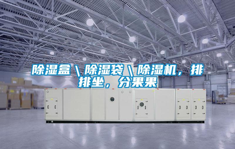 除濕盒＼除濕袋＼除濕機(jī)，排排坐，分果果