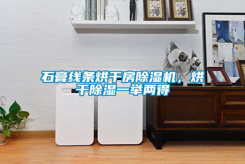 石膏線條烘干房除濕機，烘干除濕一舉兩得