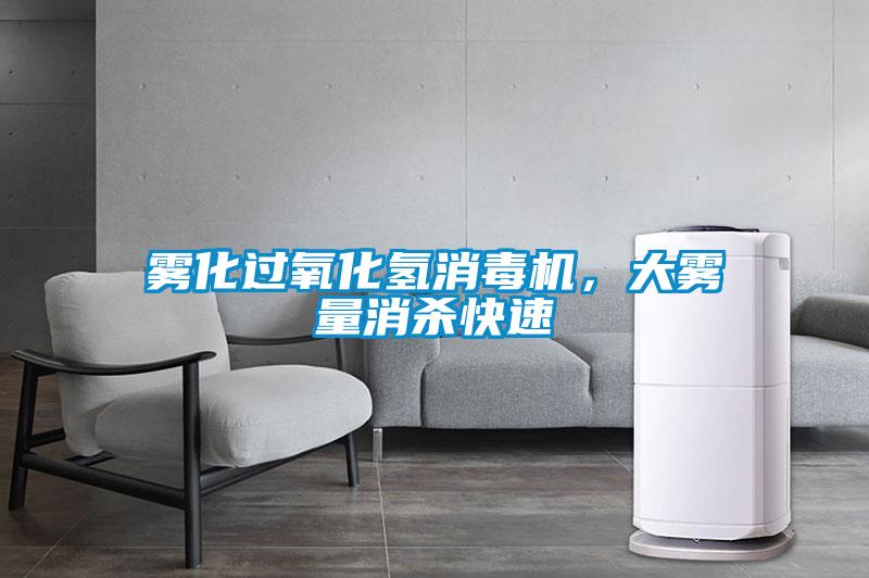 霧化過氧化氫消毒機(jī)，大霧量消殺快速