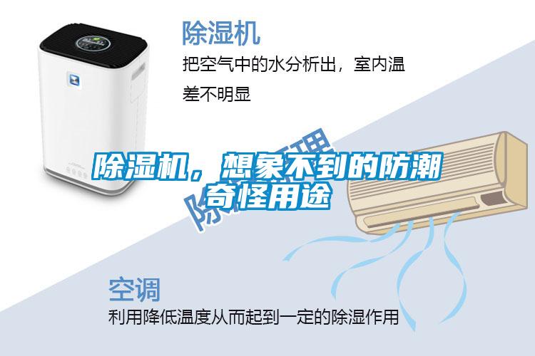 除濕機，想象不到的防潮奇怪用途