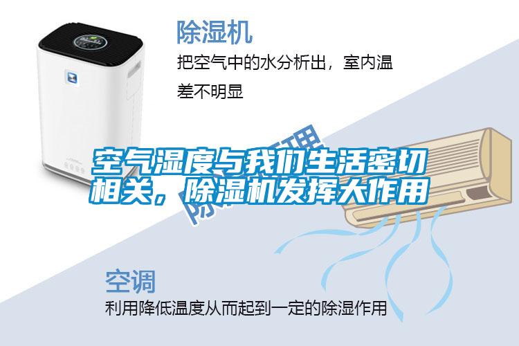 空氣濕度與我們生活密切相關，除濕機發揮大作用