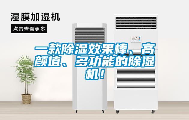 一款除濕效果棒、高顏值、多功能的除濕機(jī)！