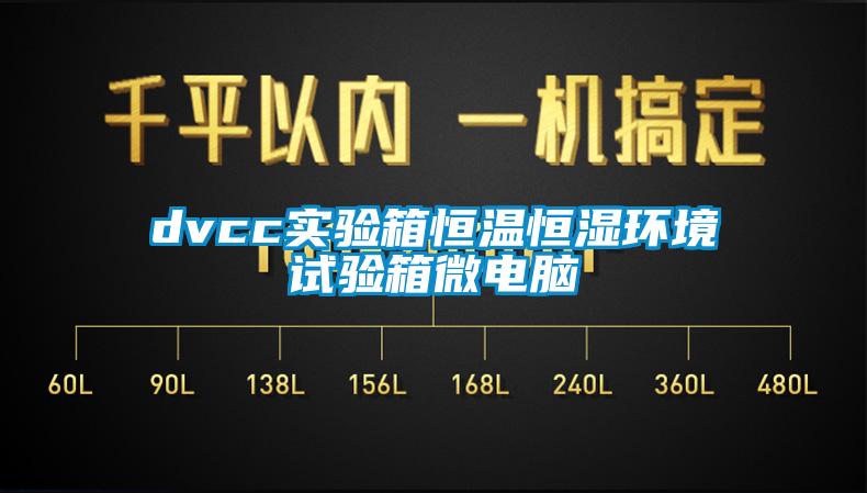 dvcc實驗箱恒溫恒濕環(huán)境試驗箱微電腦