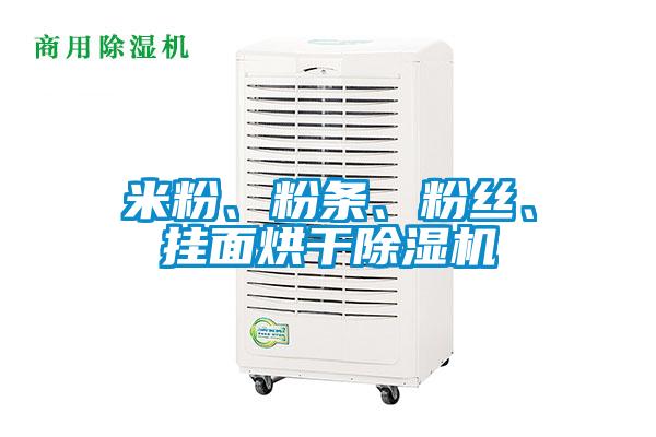 米粉、粉條、粉絲、掛面烘干除濕機