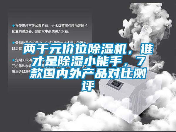 兩千元價位除濕機，誰才是除濕小能手，7款國內外產品對比測評