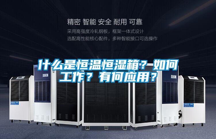 什么是恒溫恒濕箱？如何工作？有何應(yīng)用？