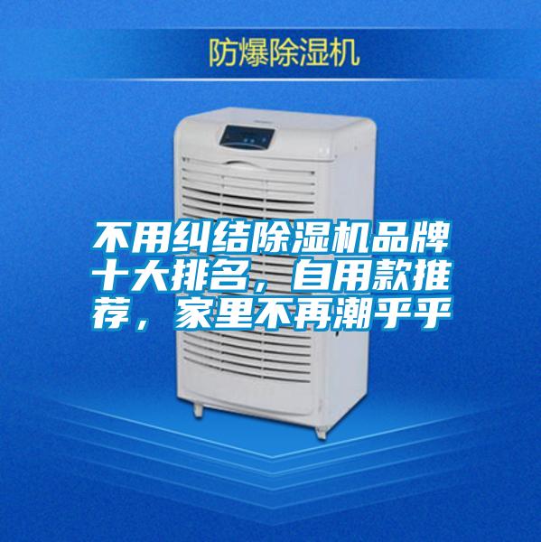 不用糾結除濕機品牌十大排名，自用款推薦，家里不再潮乎乎