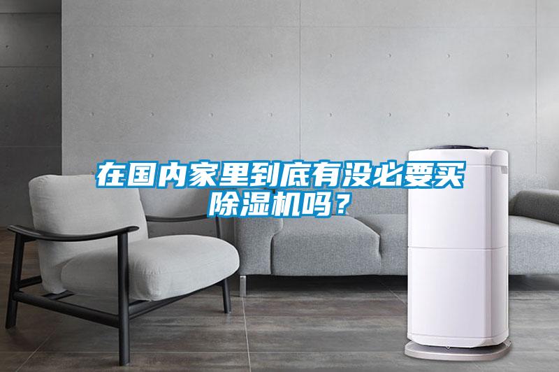 在國內(nèi)家里到底有沒必要買除濕機(jī)嗎？