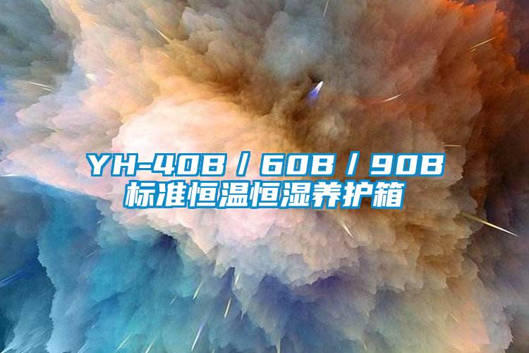 YH-40B／60B／90B標準恒溫恒濕養(yǎng)護箱