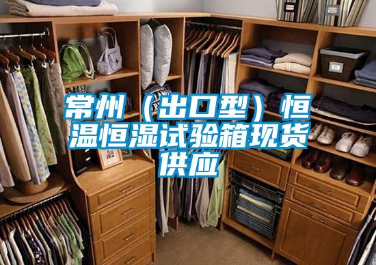 常州（出口型）恒溫恒濕試驗箱現(xiàn)貨供應
