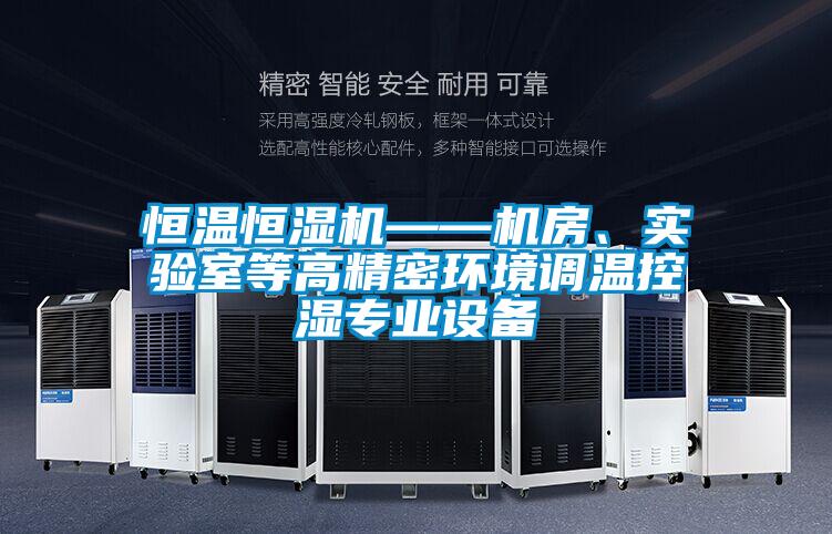 恒溫恒濕機(jī)——機(jī)房、實(shí)驗(yàn)室等高精密環(huán)境調(diào)溫控濕專業(yè)設(shè)備