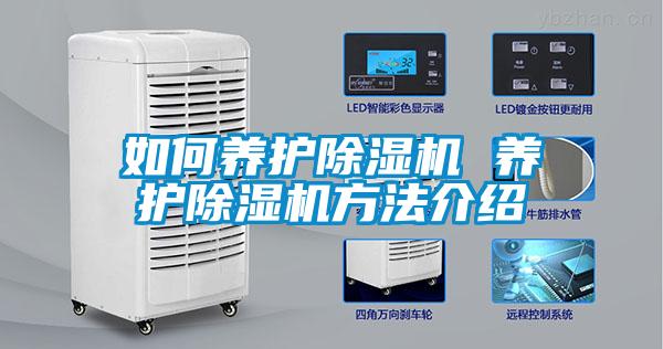 如何養護除濕機 養護除濕機方法介紹