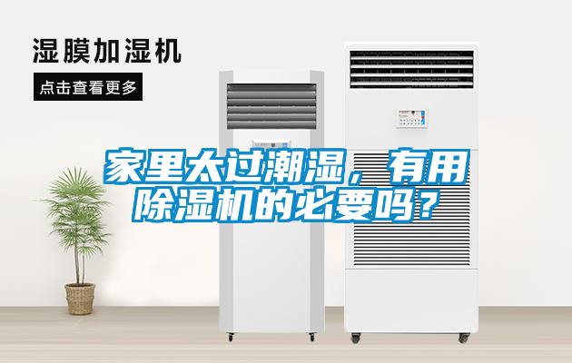 家里太過潮濕，有用除濕機(jī)的必要嗎？