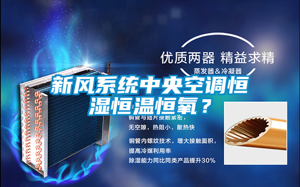 新風(fēng)系統(tǒng)中央空調(diào)恒濕恒溫恒氧?