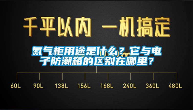 氮氣柜用途是什么？它與電子防潮箱的區別在哪里？