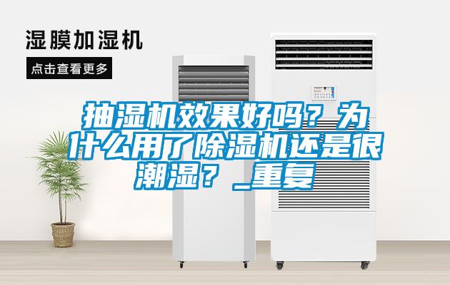 抽濕機效果好嗎？為什么用了除濕機還是很潮濕？_重復