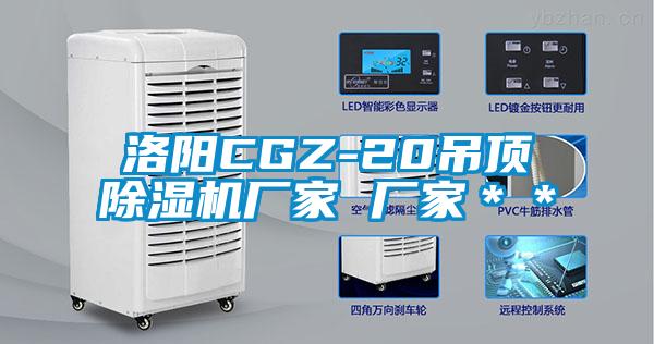 洛陽(yáng)CGZ-20吊頂除濕機(jī)廠家 廠家＊＊