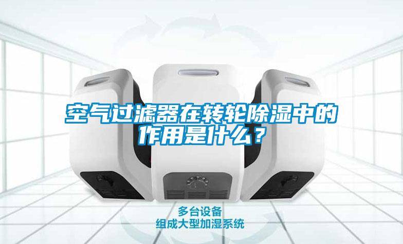 空氣過濾器在轉輪除濕中的作用是什么？