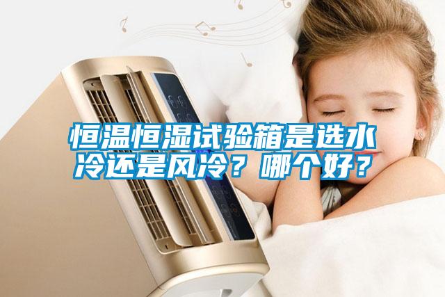 恒溫恒濕試驗箱是選水冷還是風冷？哪個好？