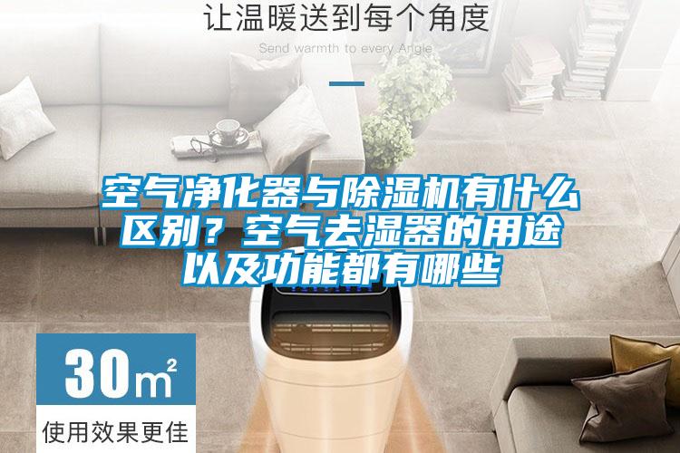 空氣凈化器與除濕機有什么區別？空氣去濕器的用途以及功能都有哪些