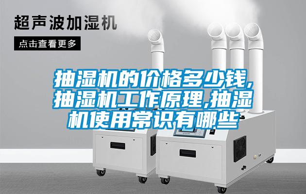 抽濕機(jī)的價(jià)格多少錢,抽濕機(jī)工作原理,抽濕機(jī)使用常識(shí)有哪些