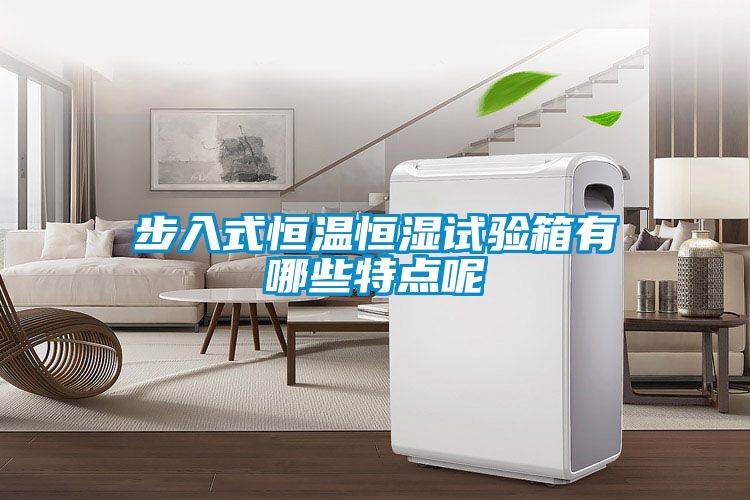 步入式恒溫恒濕試驗箱有哪些特點呢