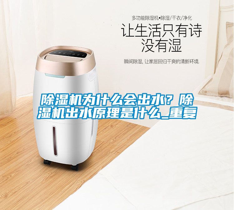 除濕機為什么會出水？除濕機出水原理是什么_重復