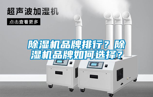 除濕機(jī)品牌排行？除濕機(jī)品牌如何選擇？