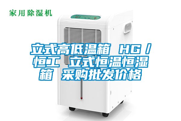 立式高低溫箱 HG／恒工 立式恒溫恒濕箱 采購(gòu)批發(fā)價(jià)格