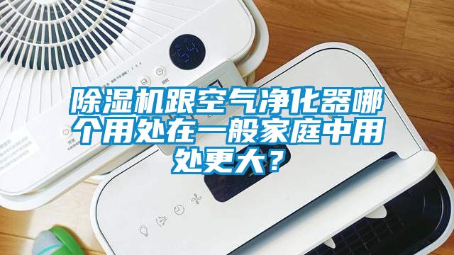 除濕機(jī)跟空氣凈化器哪個(gè)用處在一般家庭中用處更大？