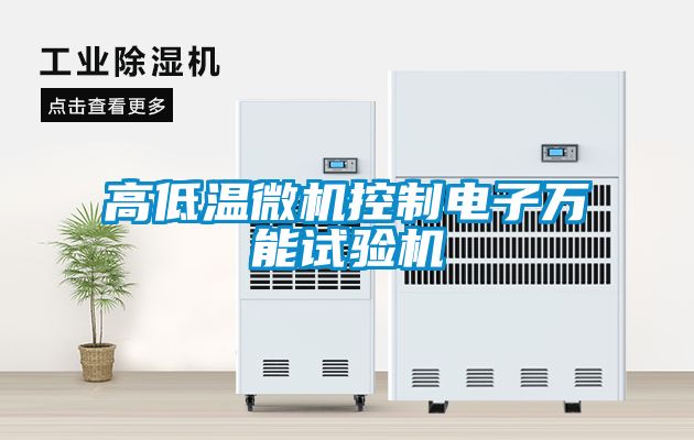 高低溫微機(jī)控制電子萬(wàn)能試驗(yàn)機(jī)